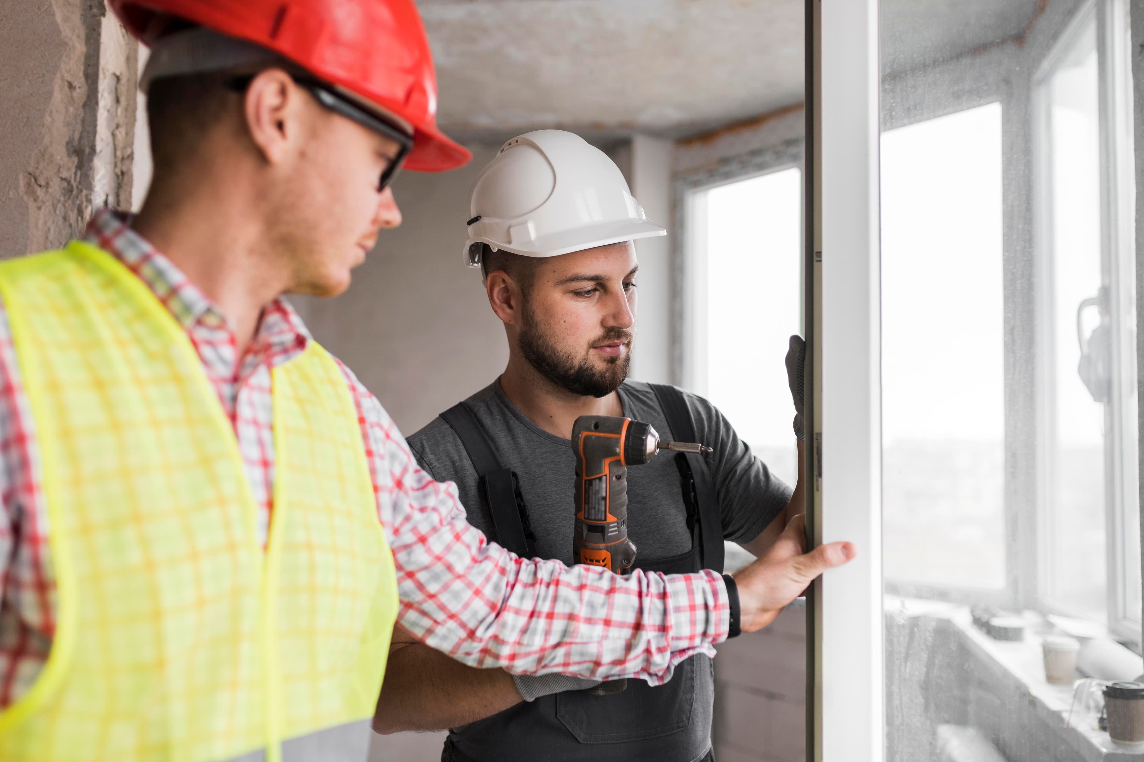 Chantier menuiserie avec Krewsite